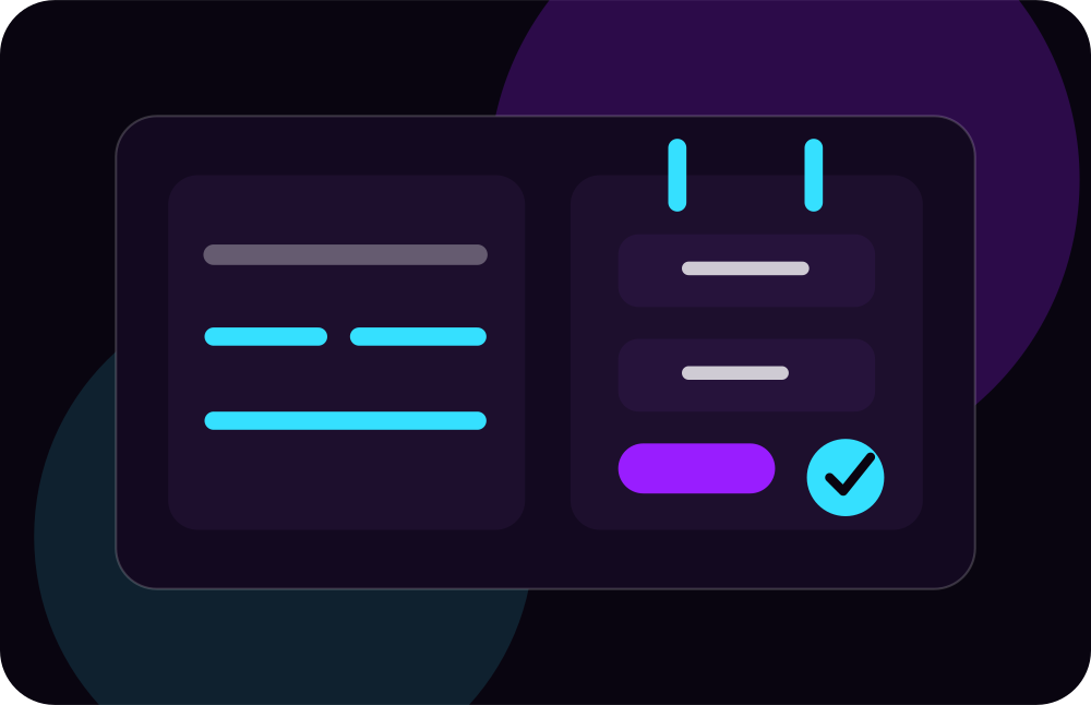 Illustration of an online store with delivery scheduling