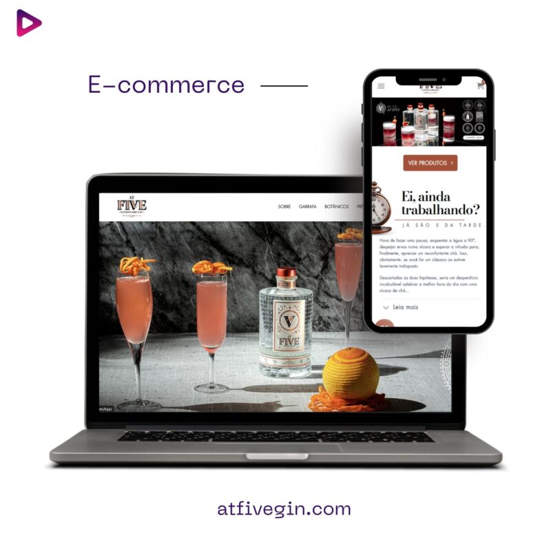 Codelapa | atfivegin.com | Desenvolvimento de E-commerce